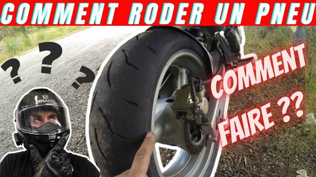 Pourquoi et comment rôder ses pneus moto ?