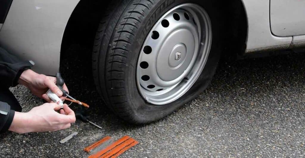 Peut-on réparer un pneu au lieu de le changer ?
